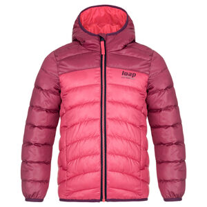 INBELO dětská zimní bunda růžová - Loap 146/152
