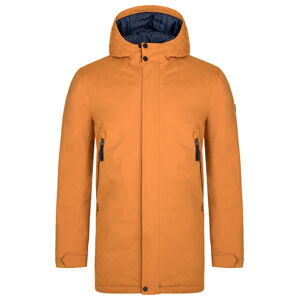 NAKIO pánský zimní kabát žlutá | modrá - Loap L