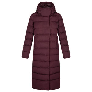 TADEKA dámský kabát do města fialová | šedá - Loap XS