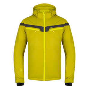 FOSEK pánská lyžařská bunda žlutá | šedá - Loap L