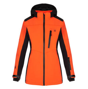 FALONA dámská lyžařská bunda oranžová | černá - Loap S