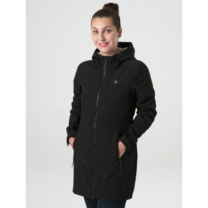 LECIKA dámský softshell kabát černá | šedá - Loap XS