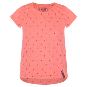 BESEL dětské triko růžová celopotisk - Loap 112/116