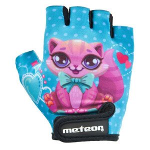 Dětské rukavice na kolo Meteor Jr 26154-26156