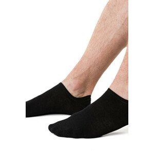 Pánské ponožky MERINO WOOL 130 černá 44-46