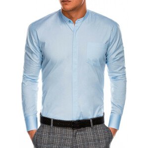 Pánská košile Ombre Shirt K586 Světle modrá S
