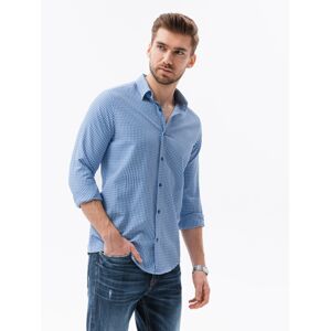 Pánská košile Ombre Shirt K622 Blue M