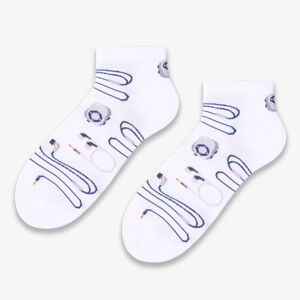 Pánské ponožky 025 Bílá 35-37