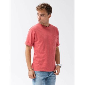 Ombre tričko S1371 Red XL