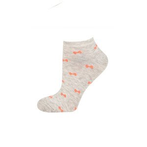 Dámské ponožky Soxo 67561 Barevné vzory Bílá 35-40