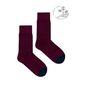 Kabak Ponožky Organic Toe Burgundy 36-41