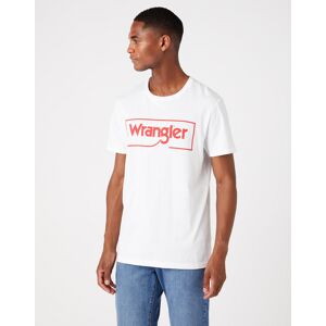 Tričko Wrangler W7H3D3989 White XXL