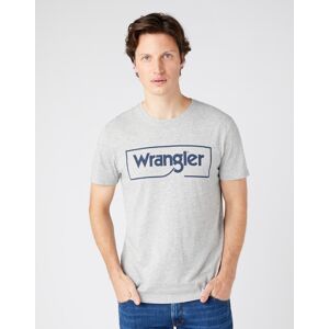 Tričko Wrangler W7H3D3X37 Grey M