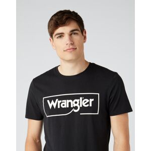 Tričko Wrangler W7H3D3XV6 Black XL