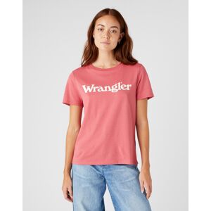 Tričko Wrangler W7N4GHXGH Dark Pink S