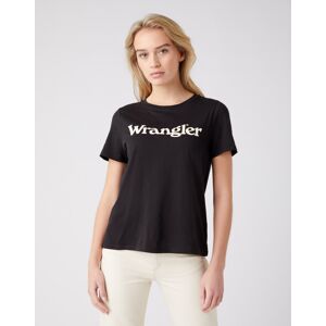 Tričko Wrangler W7N4GHXV6 Black XS