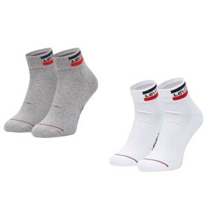 Ponožky Levi's Mid Cut 2PPK 37157-0146 35-38