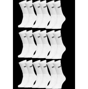 Puma 9Pack Ponožky Classic White