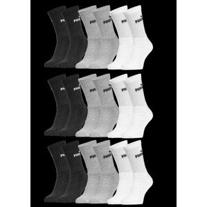 Puma 9Pack Ponožky Classic Grey/White/Black