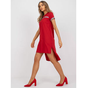 Dámské šaty-LK-SK-506863.37-červená 40