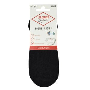 Dámské ponožky baleríny 3-P LEE COOPER 37690 bílá UNI