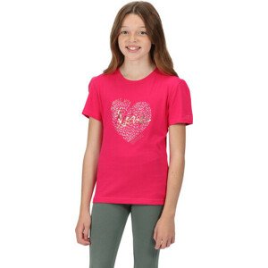 Dětské tričko Regatta RKT131 Bosley V 4LZ růžové 11-12 let