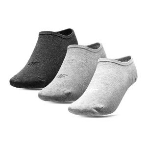 Ponožky 4F H4L22-SOD301 cool light grey/grey melange 39-42