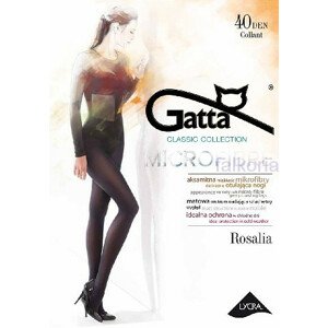 Dámské punčochové kalhoty Gatta Rosalia 40 den 2-4 grafit/dek.šedá 4-L