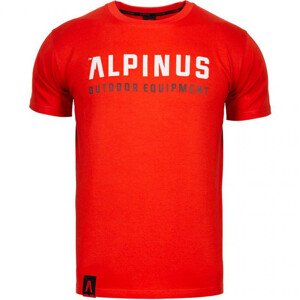 Pánské tričko Alpinus Outdoor Eqpt. červená M ALP20TC0033 L