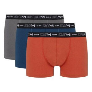 3PACK pánské boxerky - vícebarevné D6596-9VJ - DIM XL vícebarevné