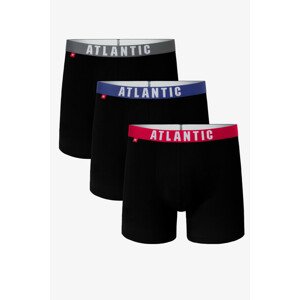 Pánské boxerky Atlantic 3MH-037 černá 2XL
