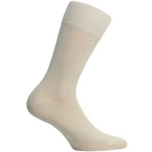 Pánské hladké ponožky PERFECT MAN BEIGE 21 45-47