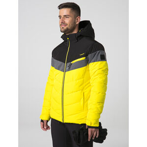 ORLANDO pánská lyžařská bunda žlutá | černá - Loap XXXL