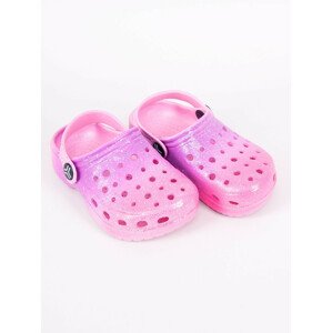 Yoclub Dívčí boty Crocs Slip-On Sandals OCR-0042G-9900 Multicolour 24