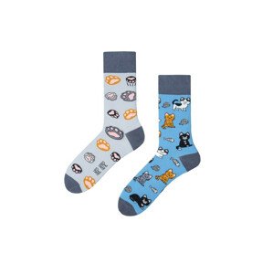 Ponožky Spox Sox Koty 36-46 vícebarevné 40-43