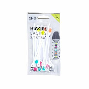 Dětské elastické tkaničky (10ks) - bílá/barevná SS19, OSFA - Hickies