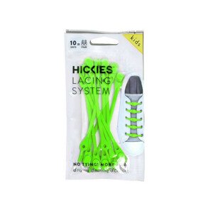 Dětské elastické tkaničky (10ks) - svítivě zelená SS19 - Hickies