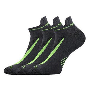 3PACK ponožky VoXX tmavě šedé (Rex 10) 35-38