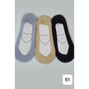 Dámské ponožky ťapky WZ 51 béžová UNI