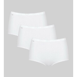 Dámské kalhotky loggi Basic+ Maxi 3P bílé bílá 44