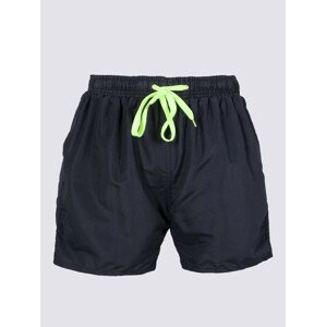 Yoclub Chlapecké plážové šortky LKS-0040C-A100 Black 128-134