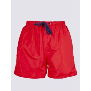 Chlapecké plážové šortky Yoclub LKS-0041C-A100 Red 128-134