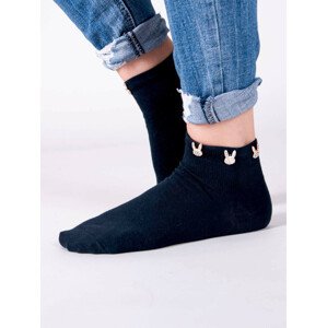 Zdobené dámské ponožky YO! SKS-093 36-41 36-41