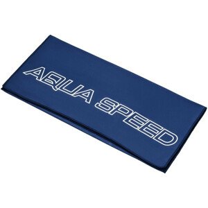 Ručníky AQUA SPEED Dry Flat Navy Blue 50 cm x 100 cm