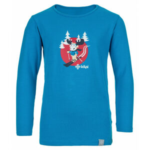 Dětské bavlněné tričko Lero-j modrá - Kilpi 110