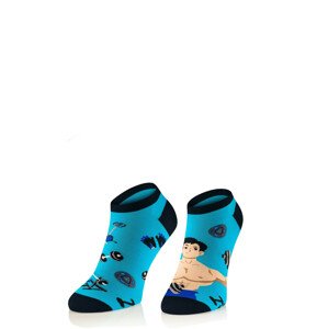 Pánské ponožky Intenso 0563 Superfine Cotton modrá 41-43