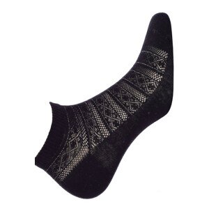Ažurové dámské ponožky s lurexem BLACKGOL 36/38