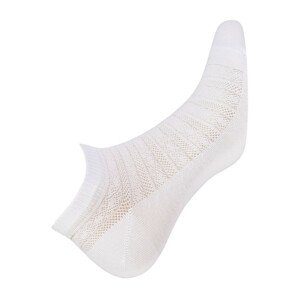 Ažurové dámské ponožky s lurexem WHITESIL 36/38