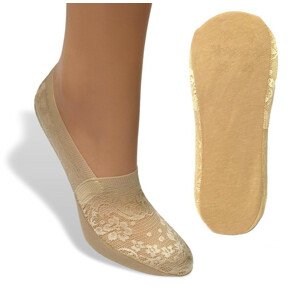Dámské ponožky mokasínky 1098 J.Béžová UNI