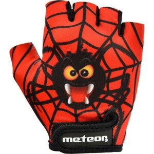 Cyklistické rukavice Meteor Spider Jr 26195 univerzita
